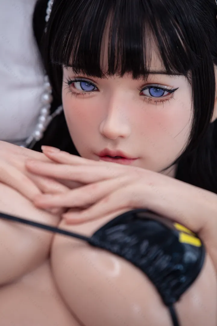 160cm (5ft3) F-Cup Lightweight Silicone Sex Doll, Movable Jaw Head Mandragora